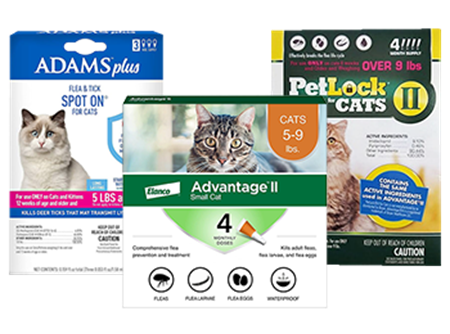 Picture for category Cat Flea and Tick Treatments