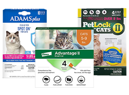 Picture for category Cat Flea and Tick Treatments