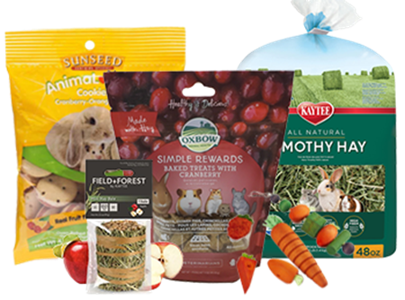 Picture for category Small Animal Treats, Hay, and Chews